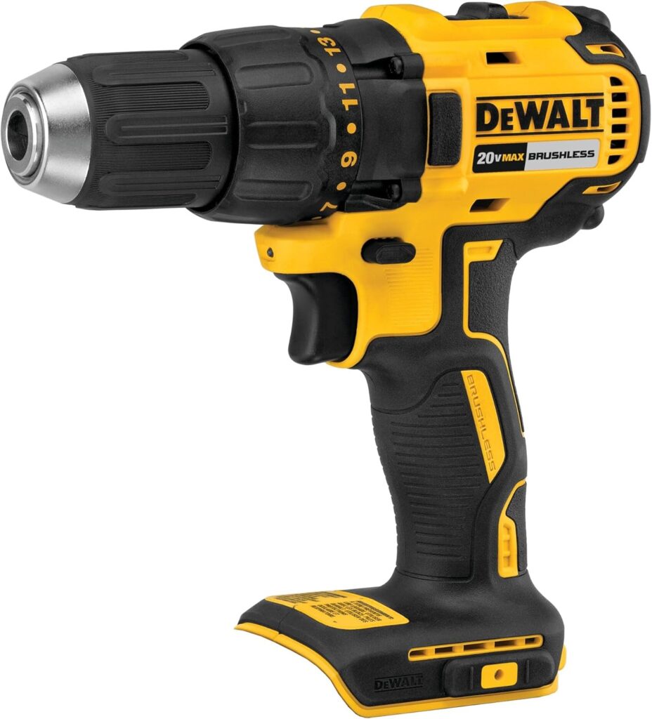 DEWALT 20V MAX – Kit combinado de 2 herramientas eléctricas: taladro inalámbrico y destornillador, herramientas sin escobillas, incluye 2 baterías y cargador